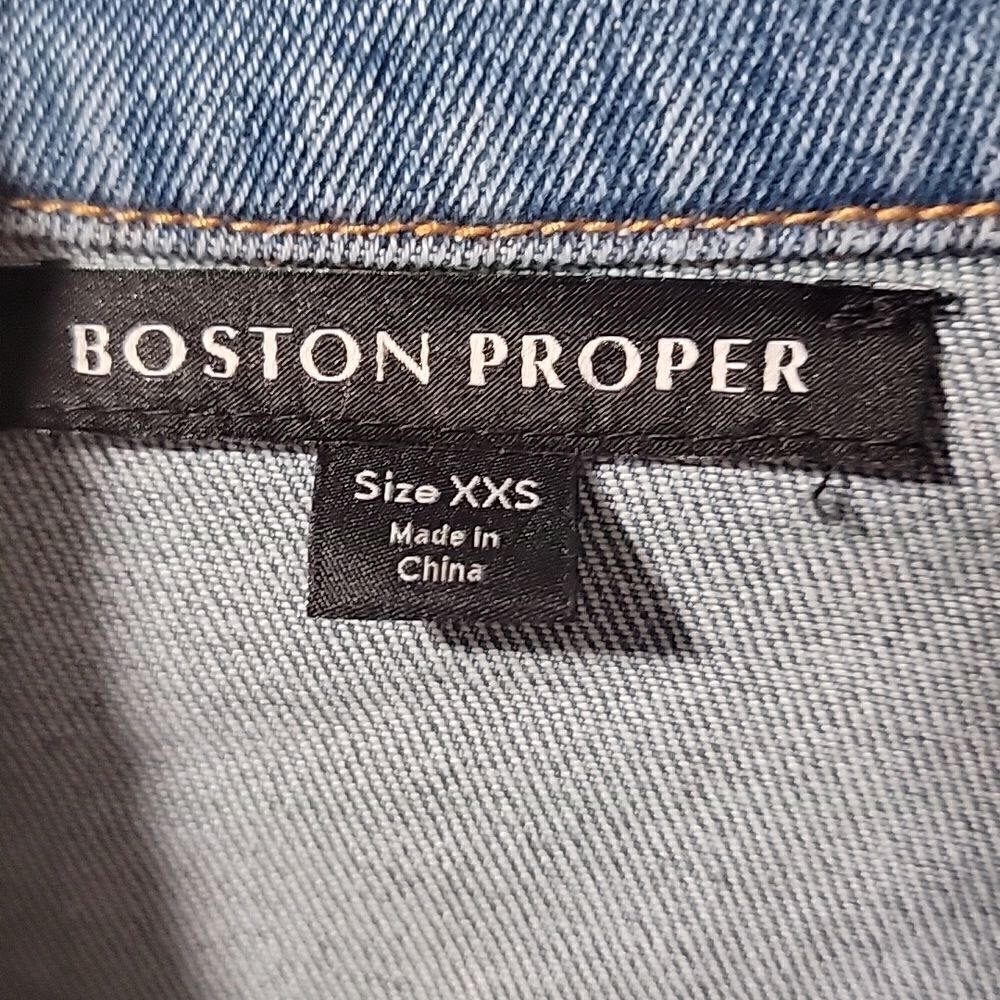 Boston Proper Denim Jacket - Picture 4 of 5